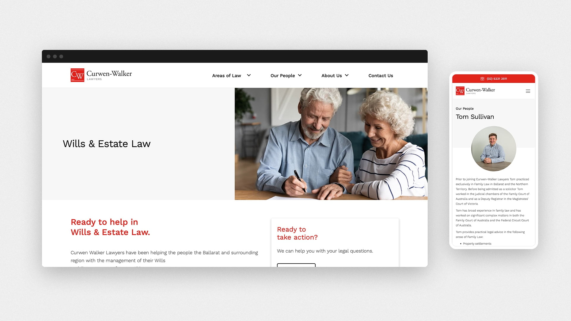 cur website feature -