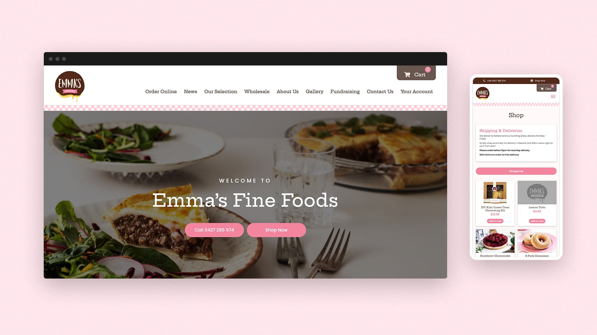 ehc website feature - web development