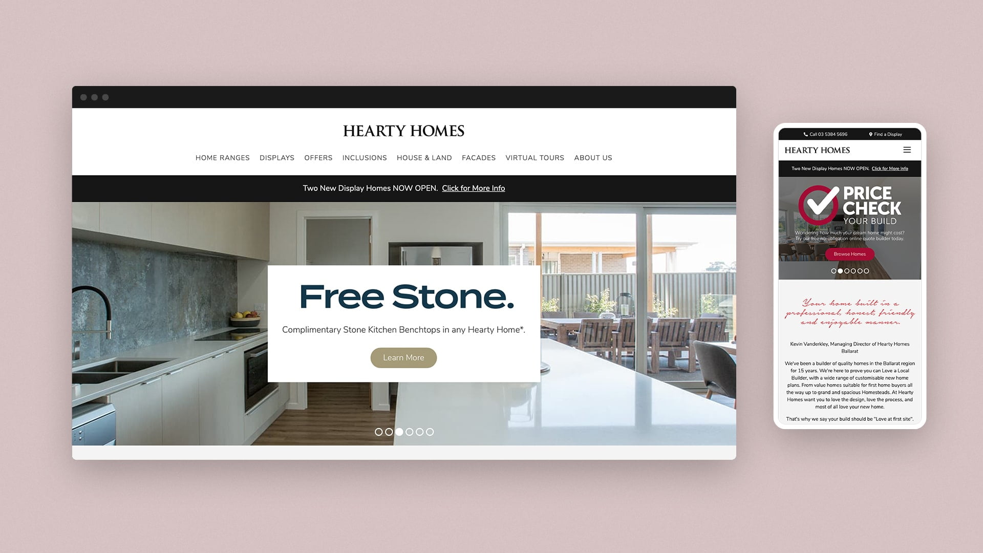 hrt website feature -